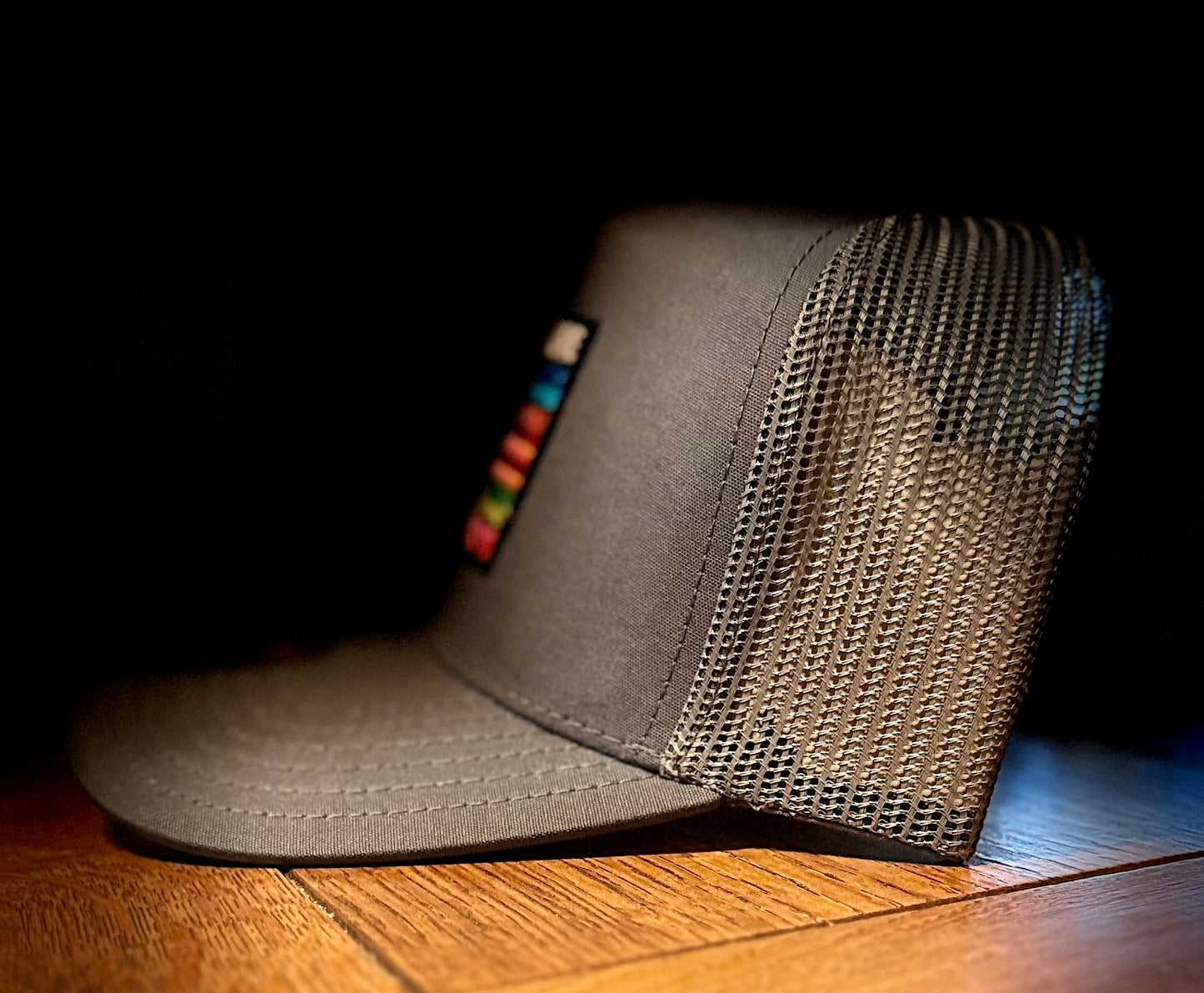 Dark Grey Serape Patch (Curved Bill)