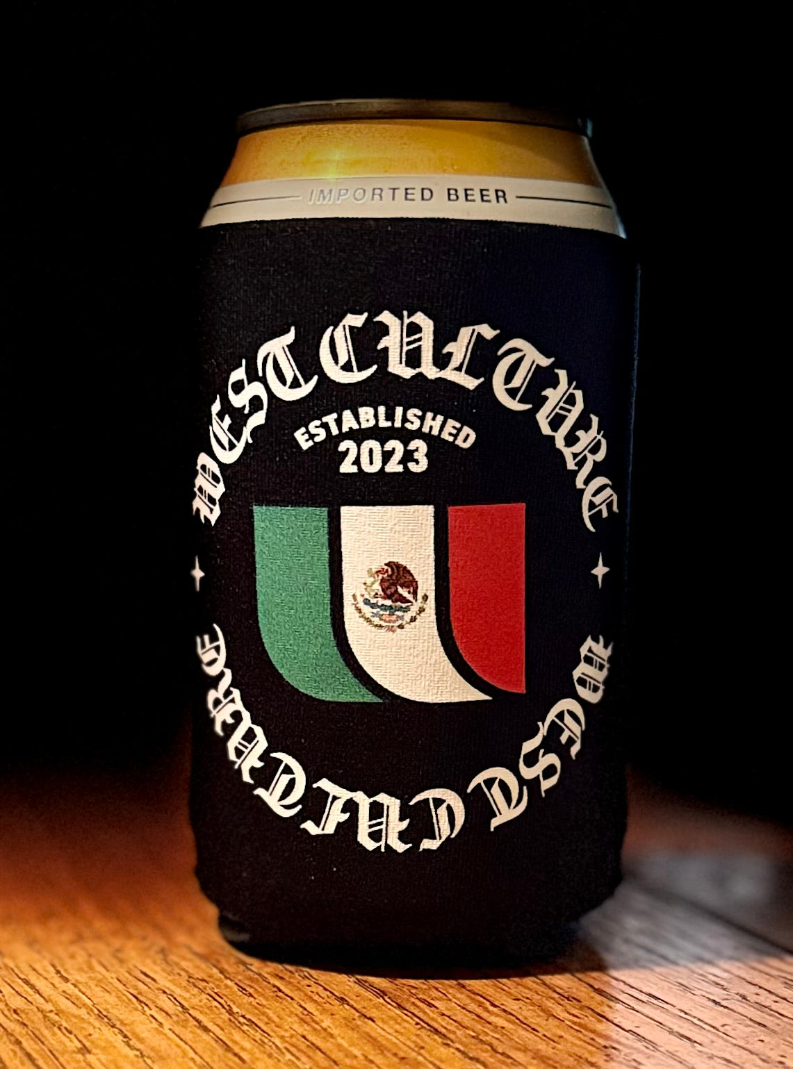 Old English Traditional Mexican Bandera