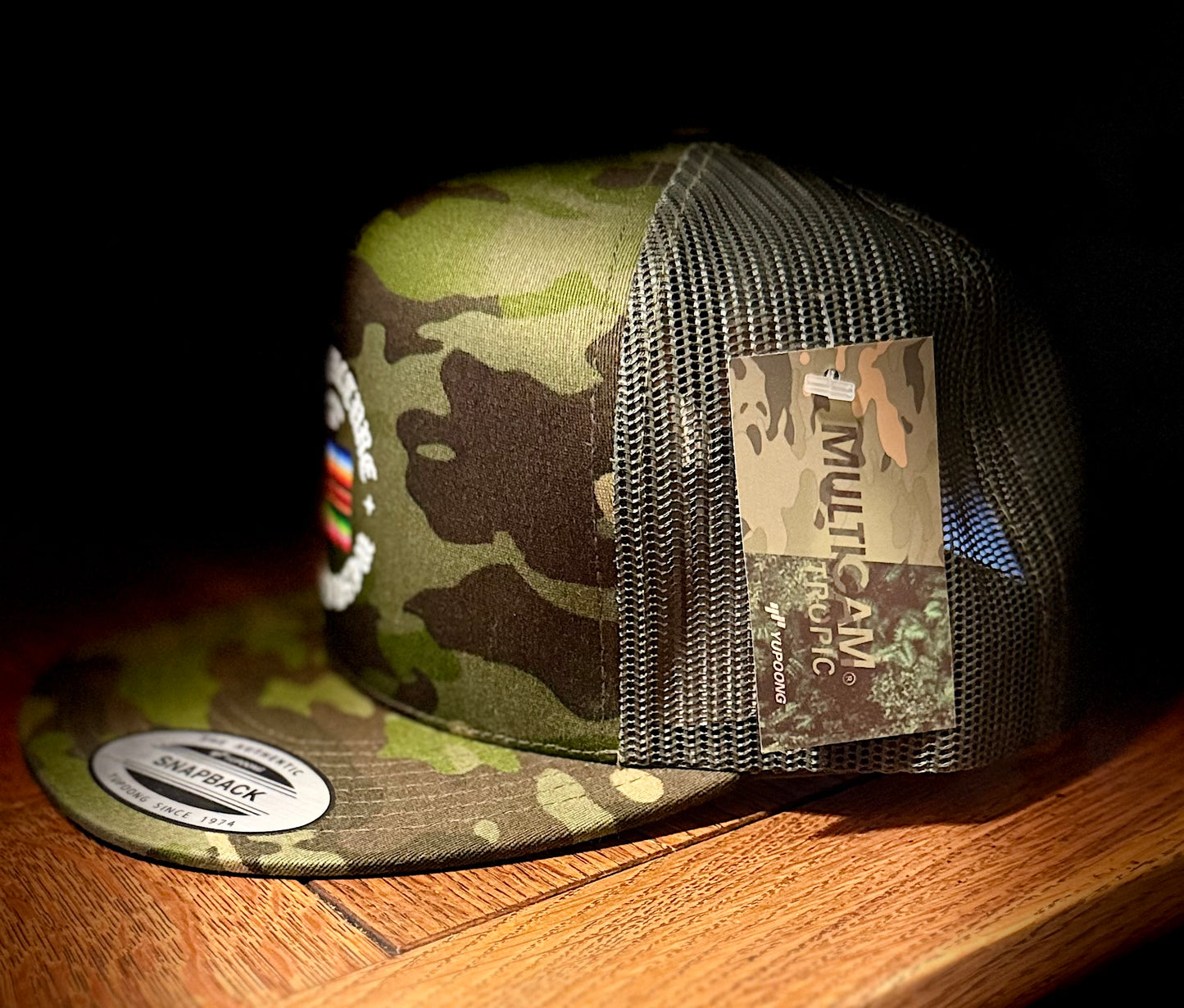 Camo Old English Serape