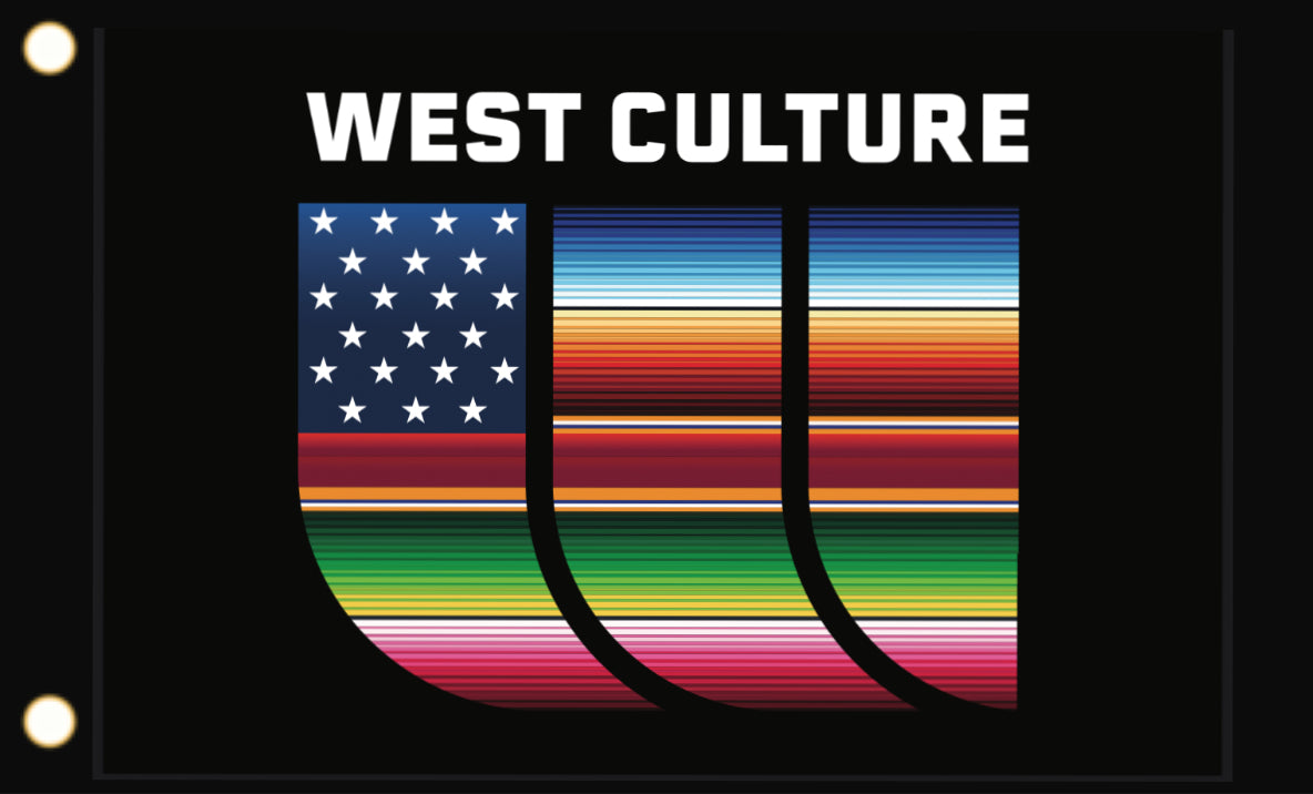 Racing Flags WC Sarape Black Double Sided