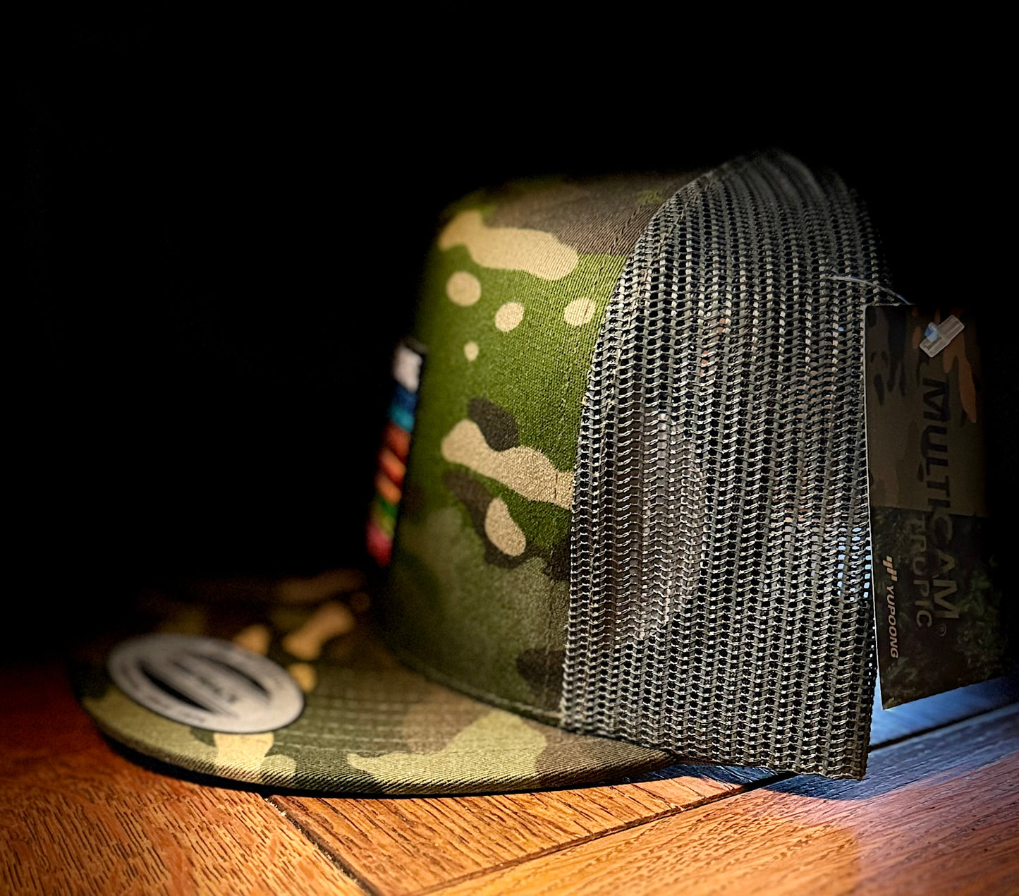 Green Camo Serape Patch