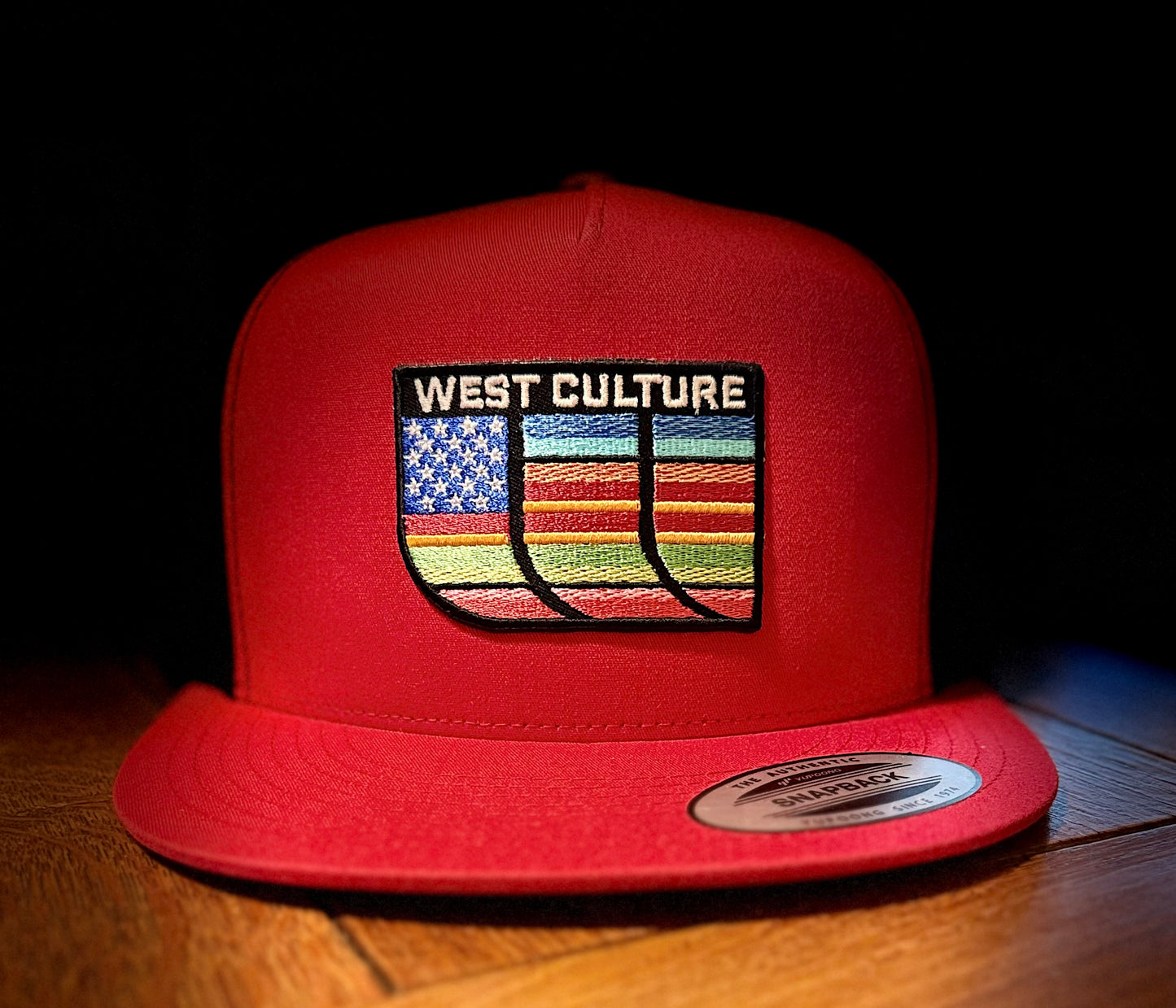 Red/Black Serape Patch