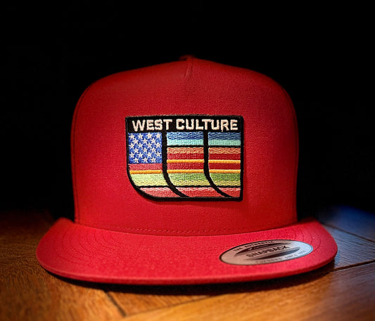 Red/Black Serape Patch