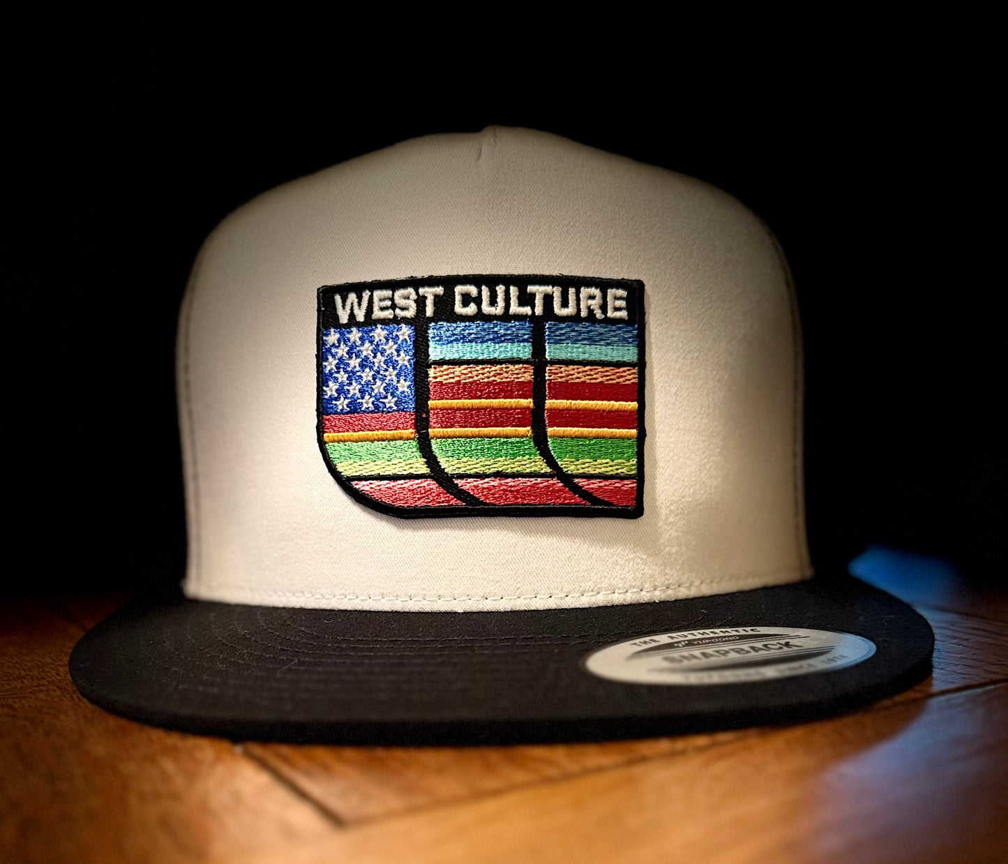 White/Black Serape Patch