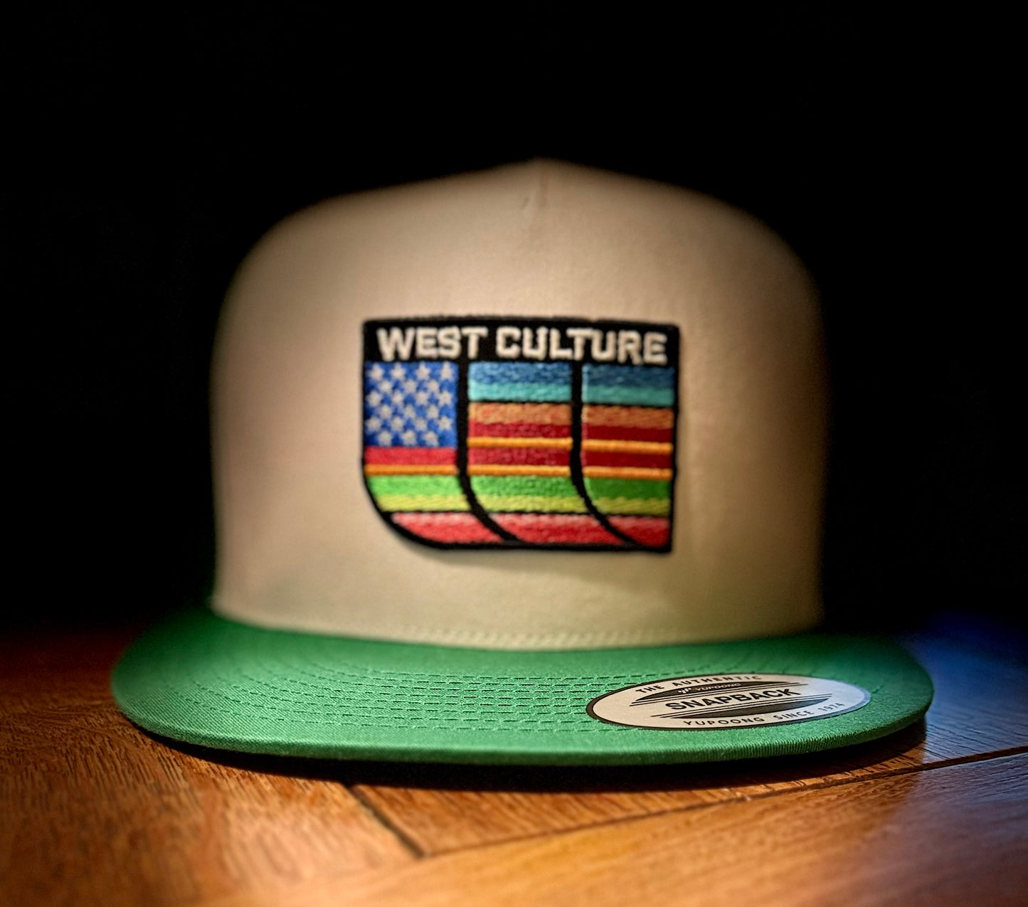 White/Green Serape Patch