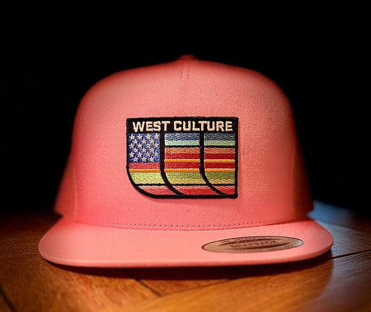 Pink Serape Patch F-Cancer