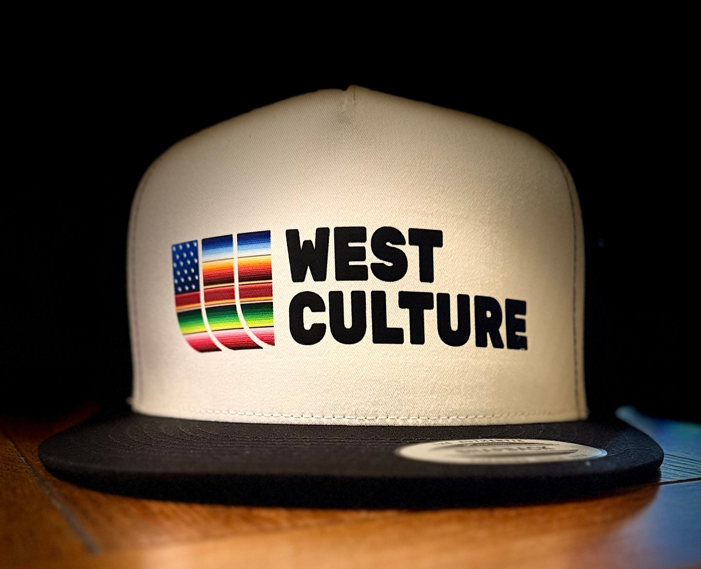 White/Black WC Serape