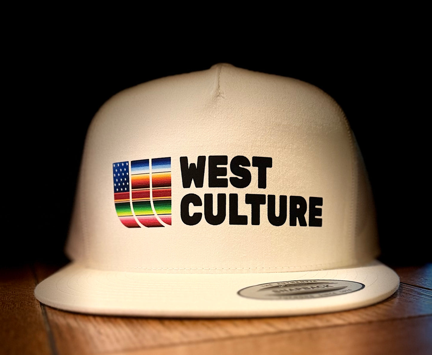 White WC Serape