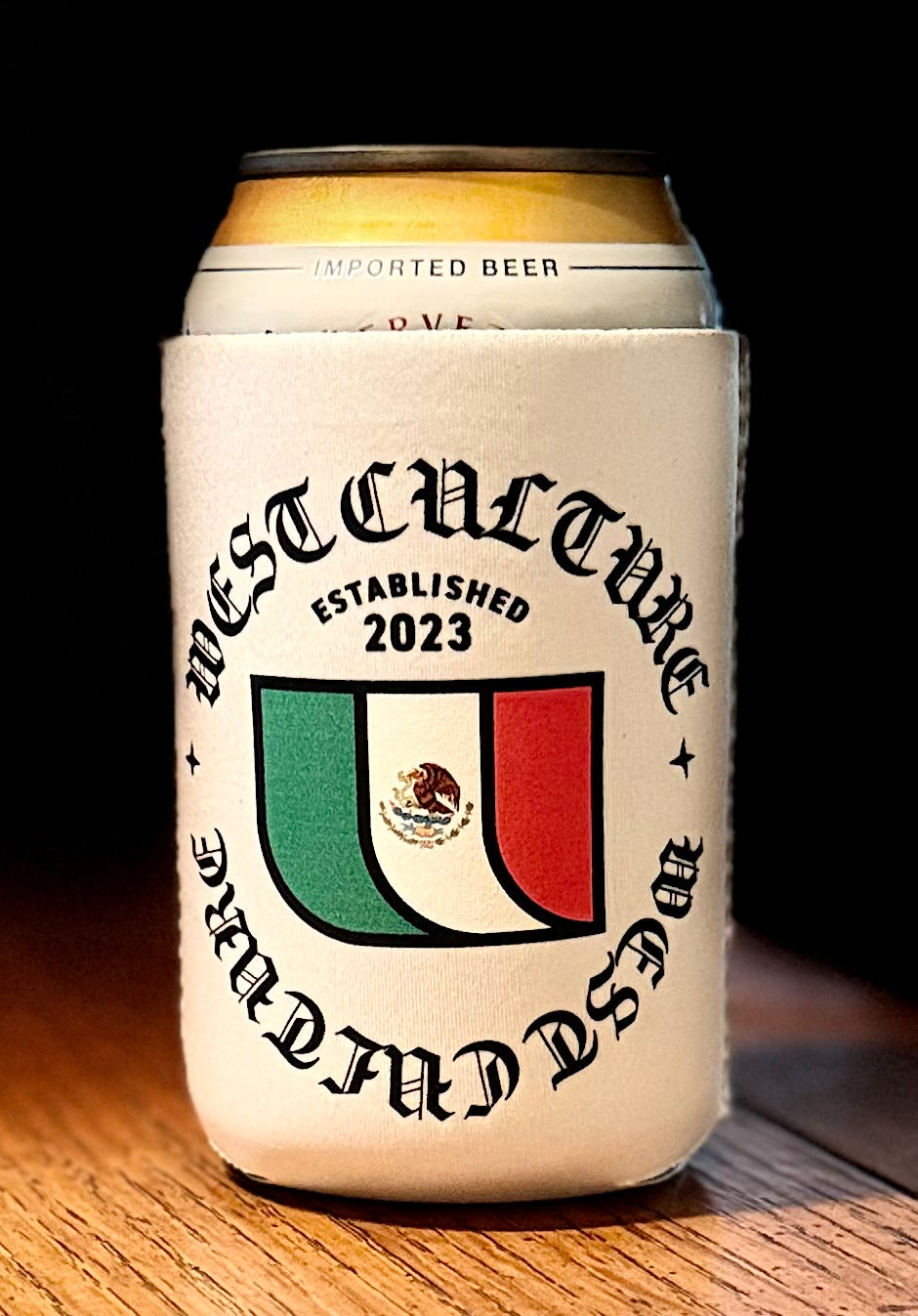 Old English Traditional Mexican Bandera