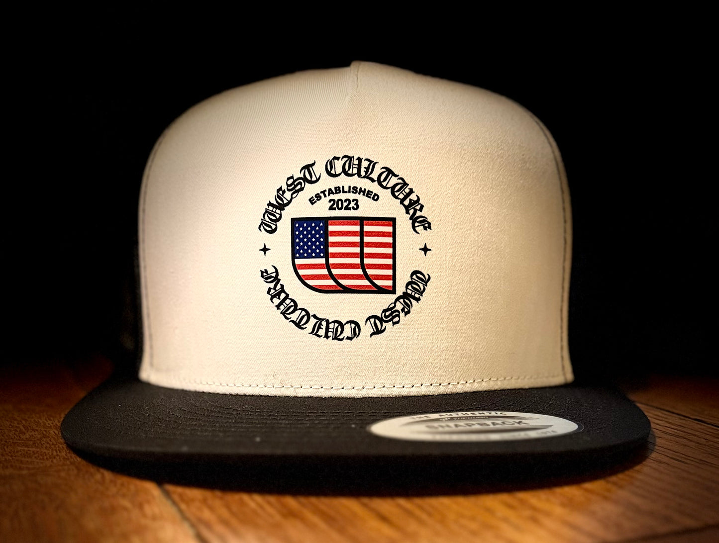 White/Black Old English USA
