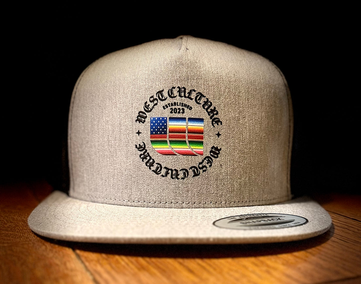 Light Gray Old English Serape