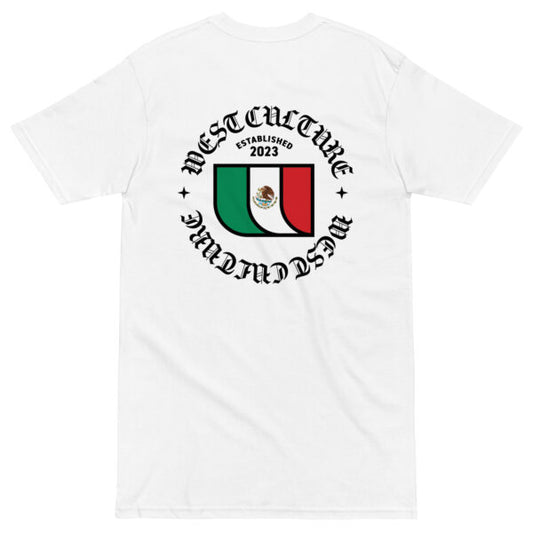 Old English White Tee